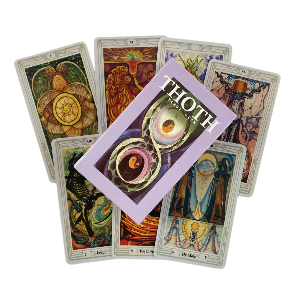 Aleister Crowley Thoth Tarot Deck Large Size
