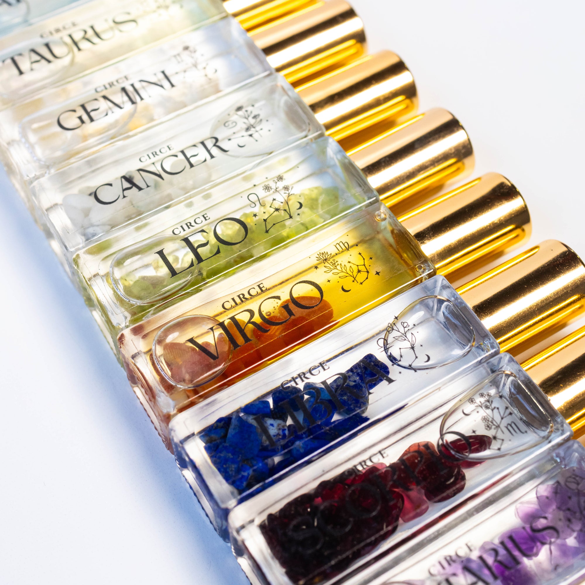 Zodiac Perfume Oil – 12 Gemstone‑Infused Zodiac Scents by Circe Boutique