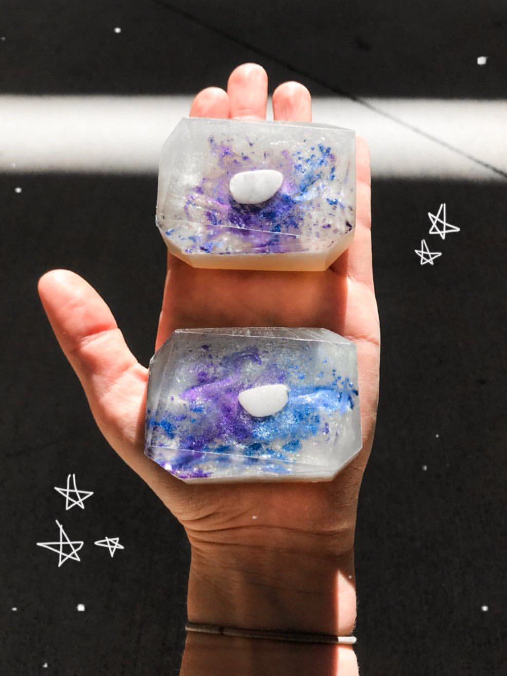MOON CHILD Soap Bar by Crystal Bar Soap