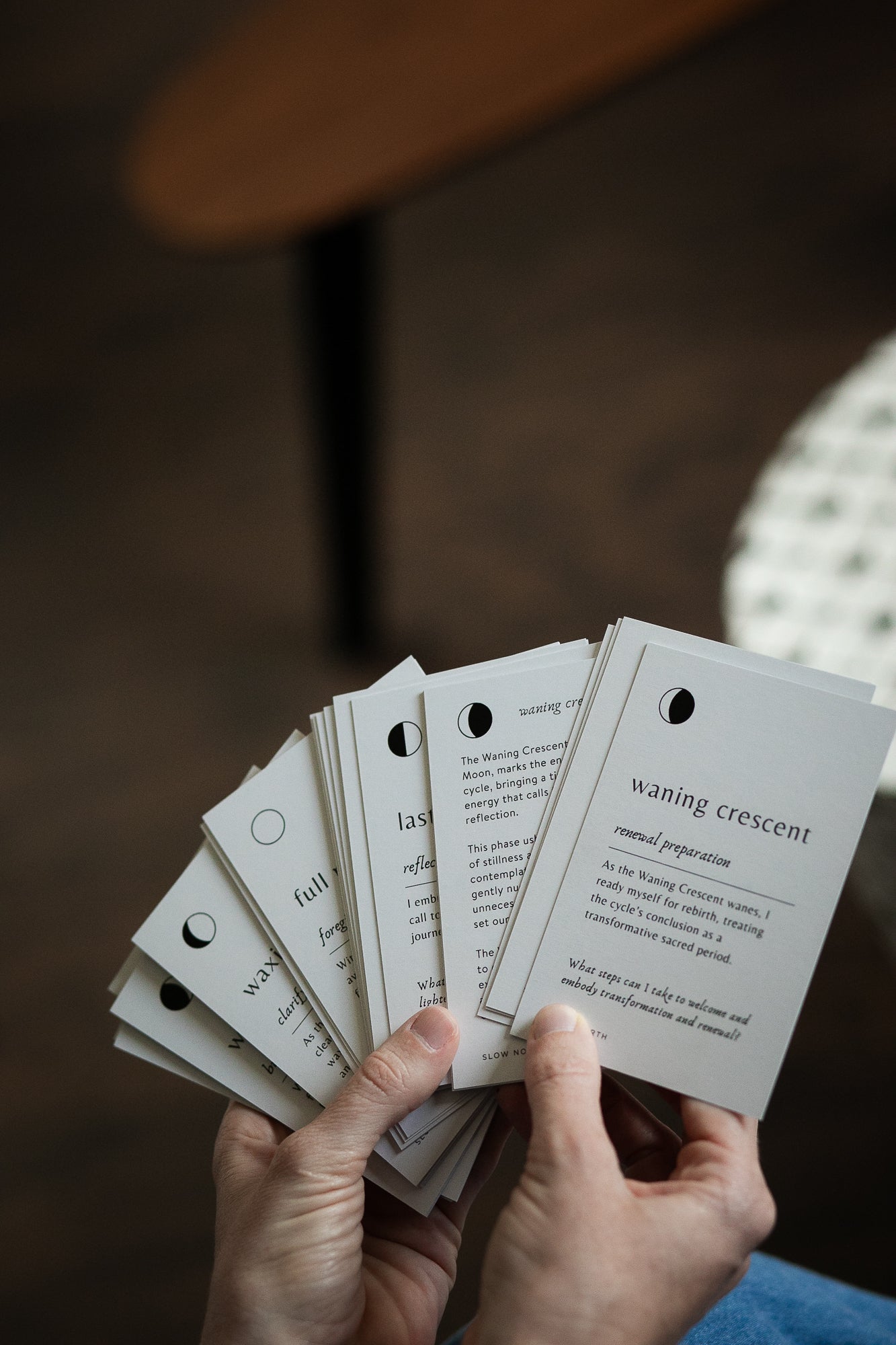 Lunar Reflections - Moon Phase Deck by Slow North