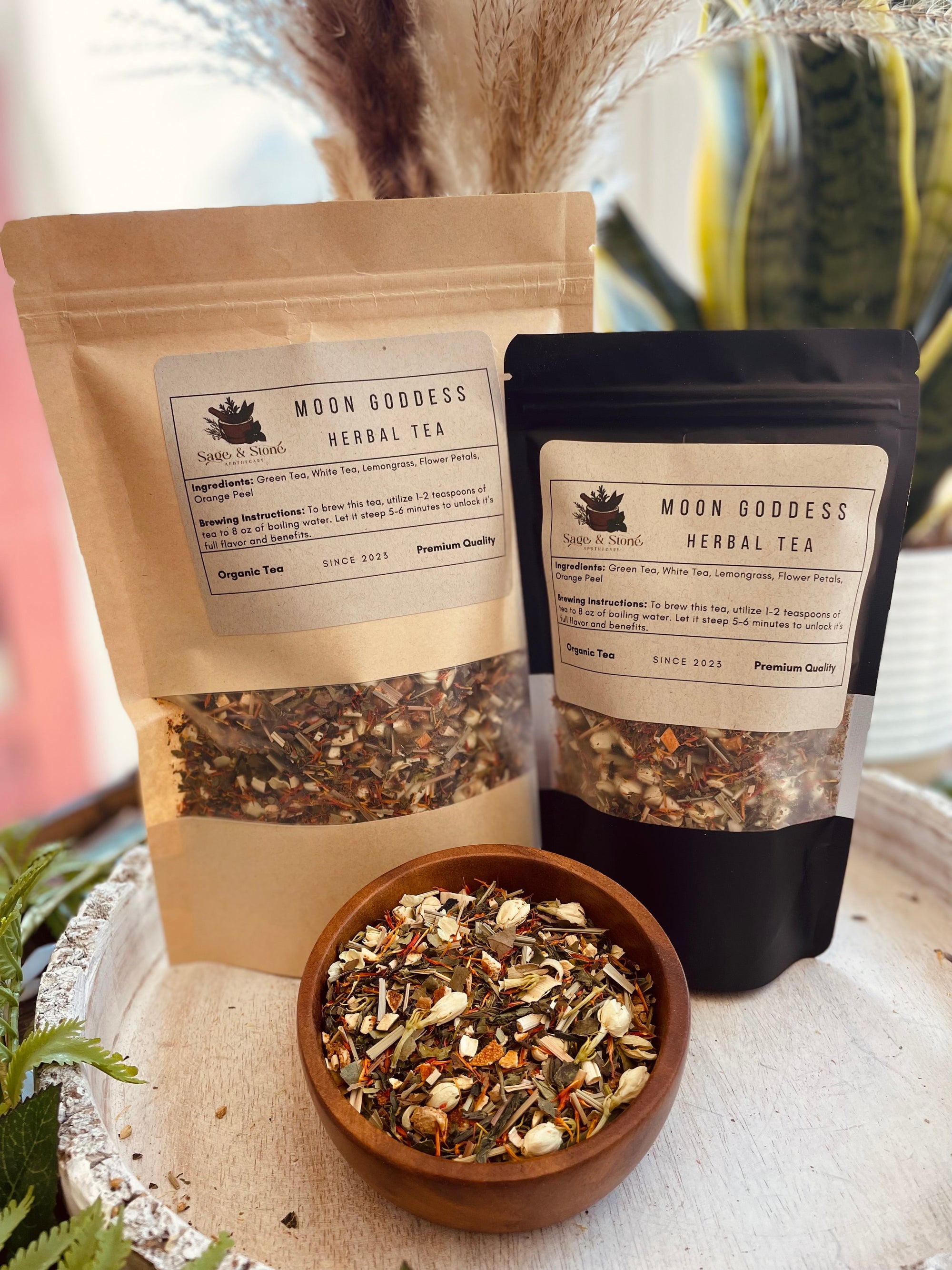 Moon Goddess Herbal Tea by Sage & Stone Apothecary