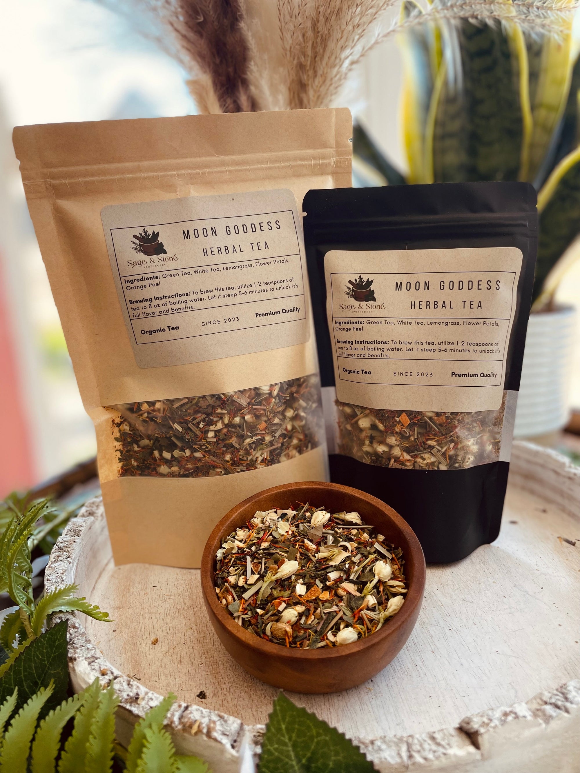 Moon Goddess Herbal Tea by Sage & Stone Apothecary