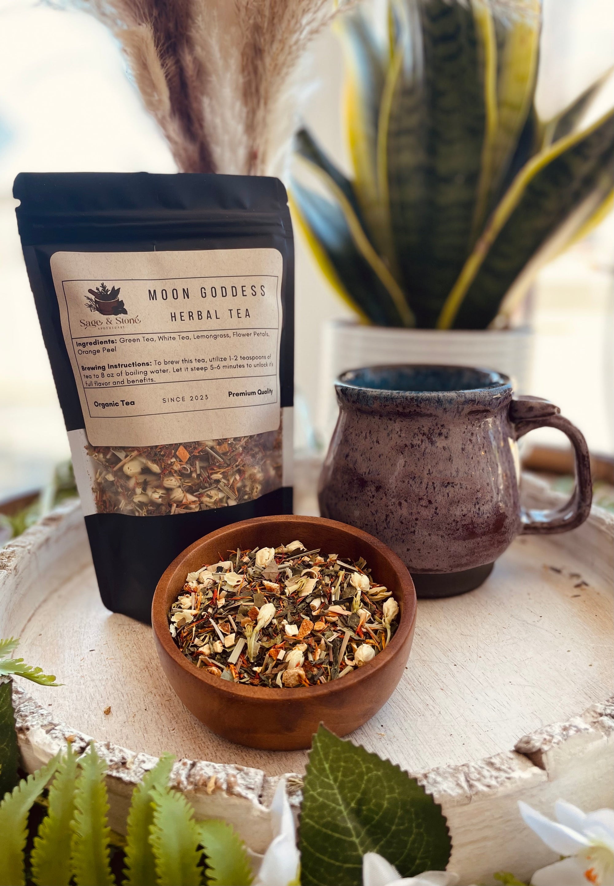 Moon Goddess Herbal Tea by Sage & Stone Apothecary