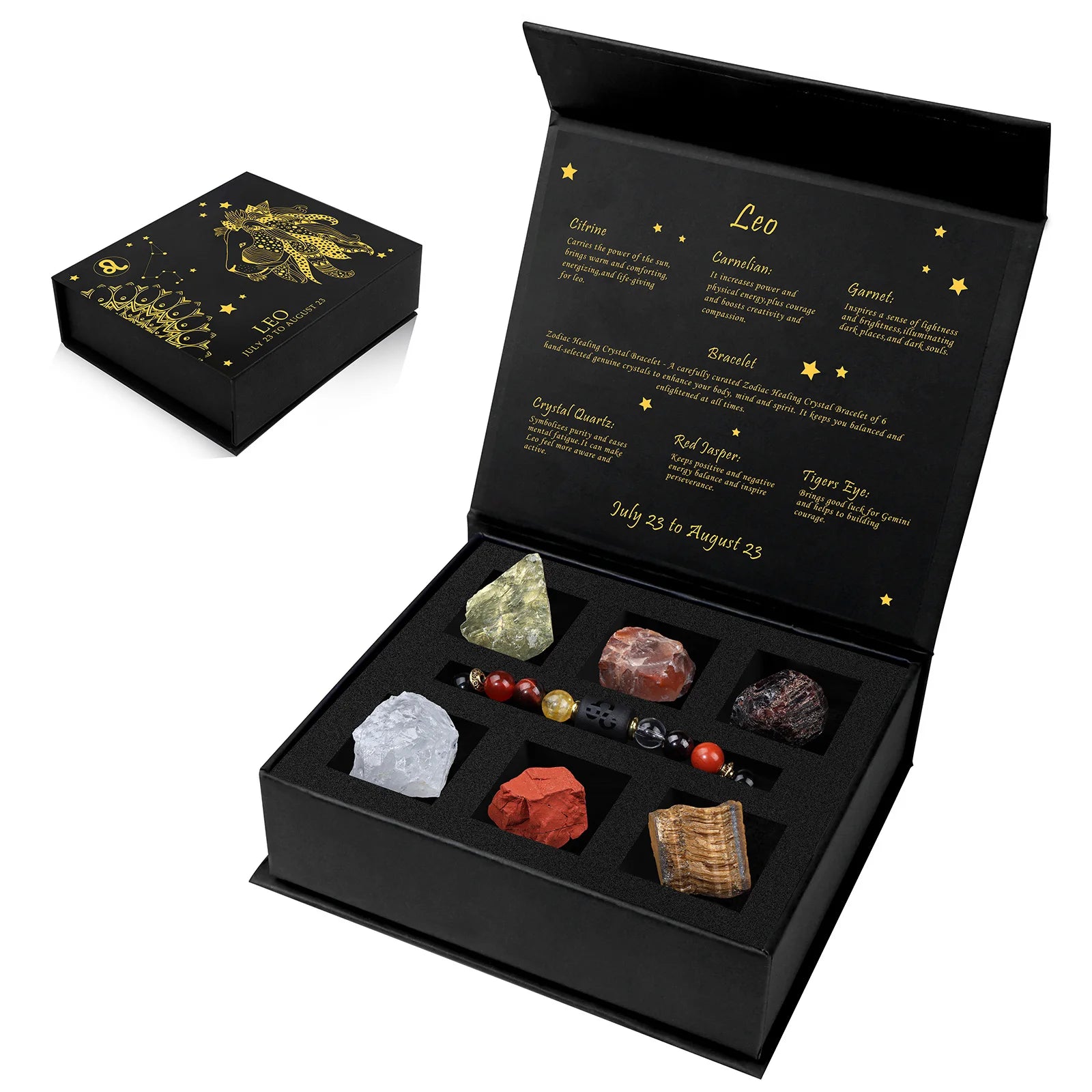 Crystal Alignment Zodiac Boxset + Bracelet