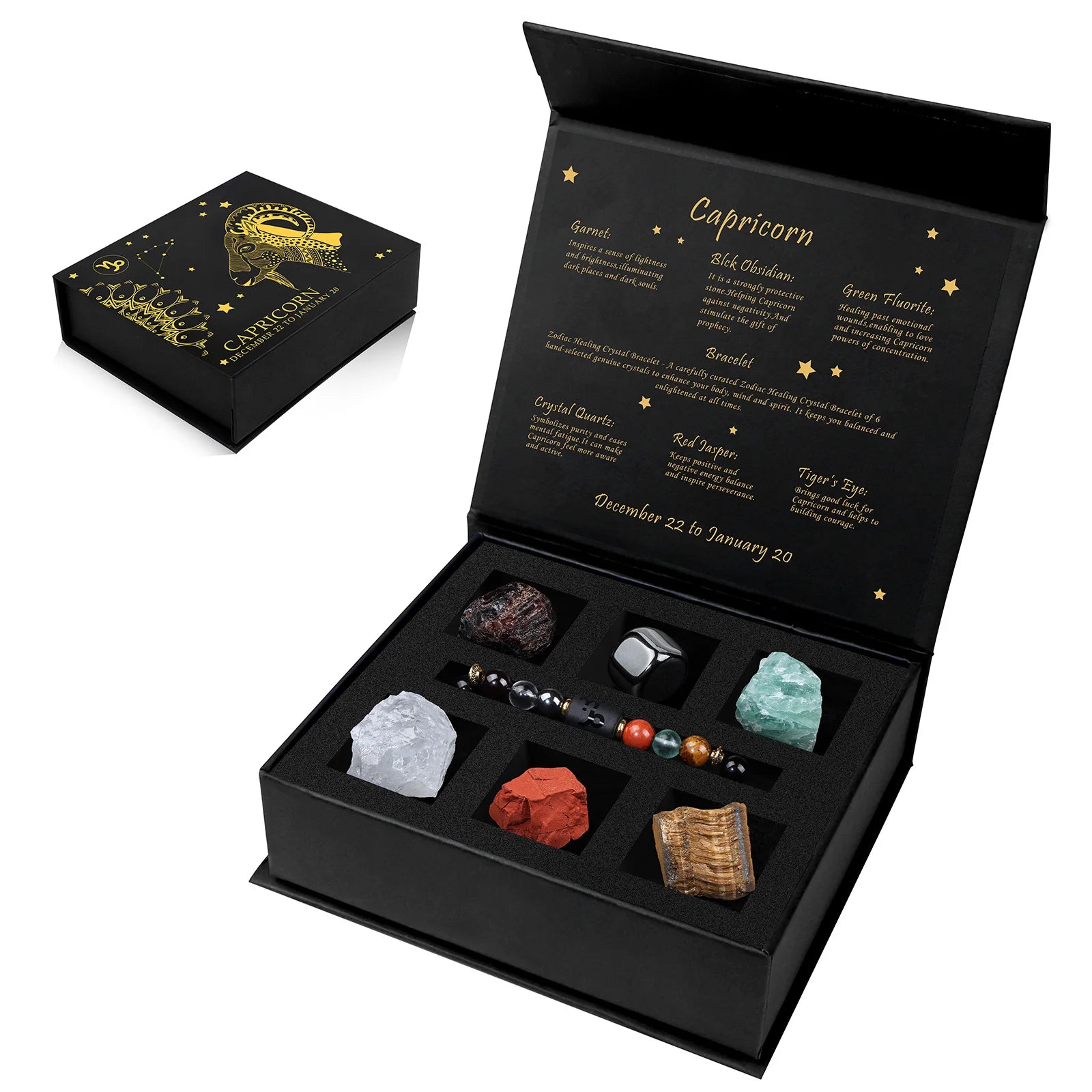 Crystal Alignment Zodiac Boxset + Bracelet