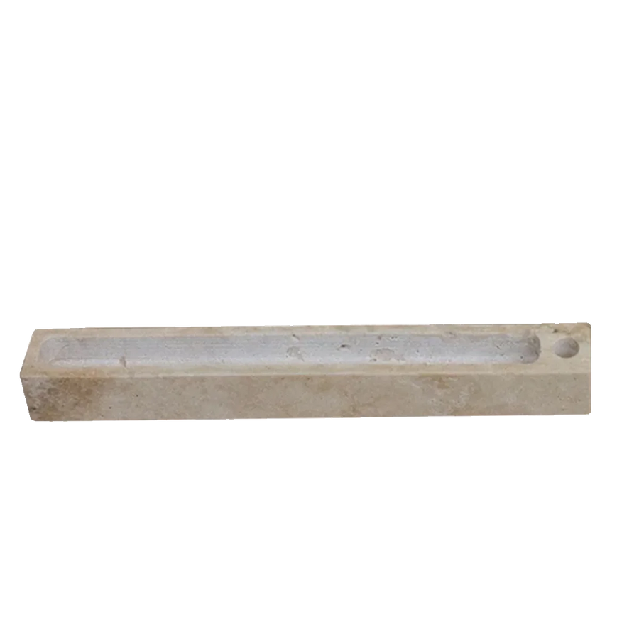 Travertine Stone Incense Holder