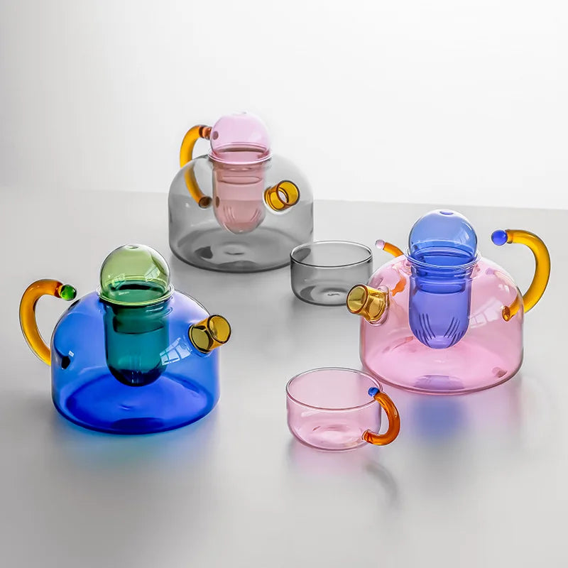 Curious Brew Teapot & Cups