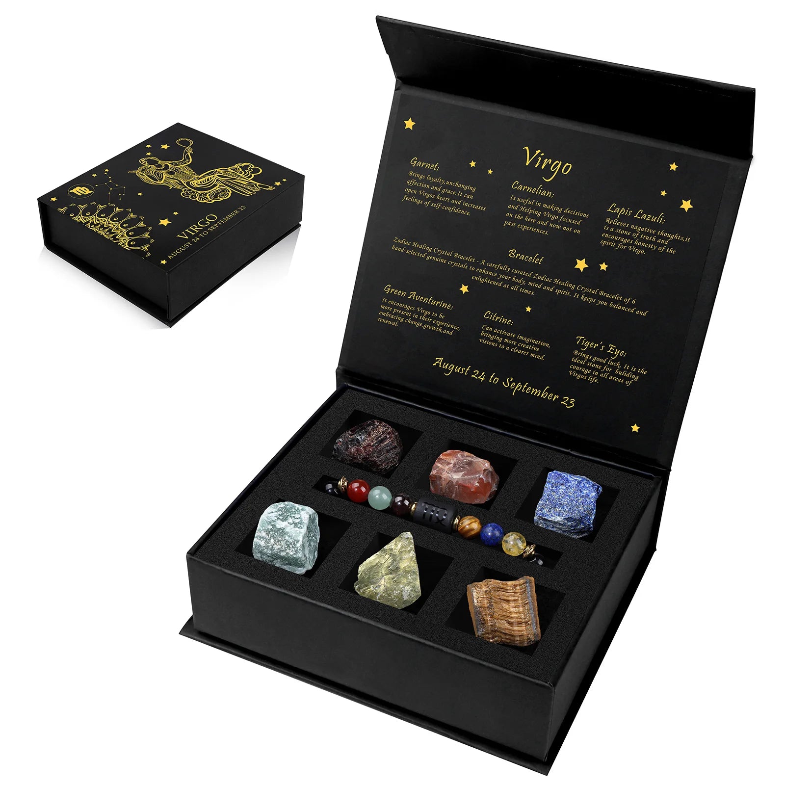 Crystal Alignment Zodiac Boxset + Bracelet