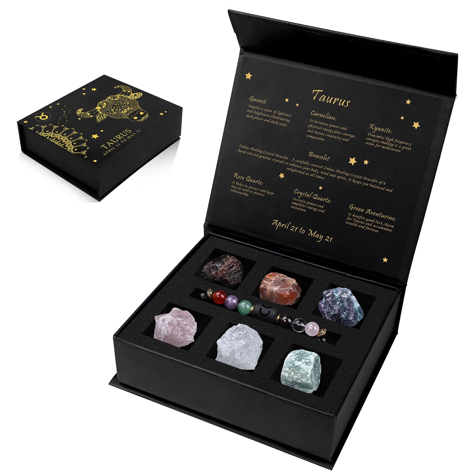 Crystal Alignment Zodiac Boxset + Bracelet
