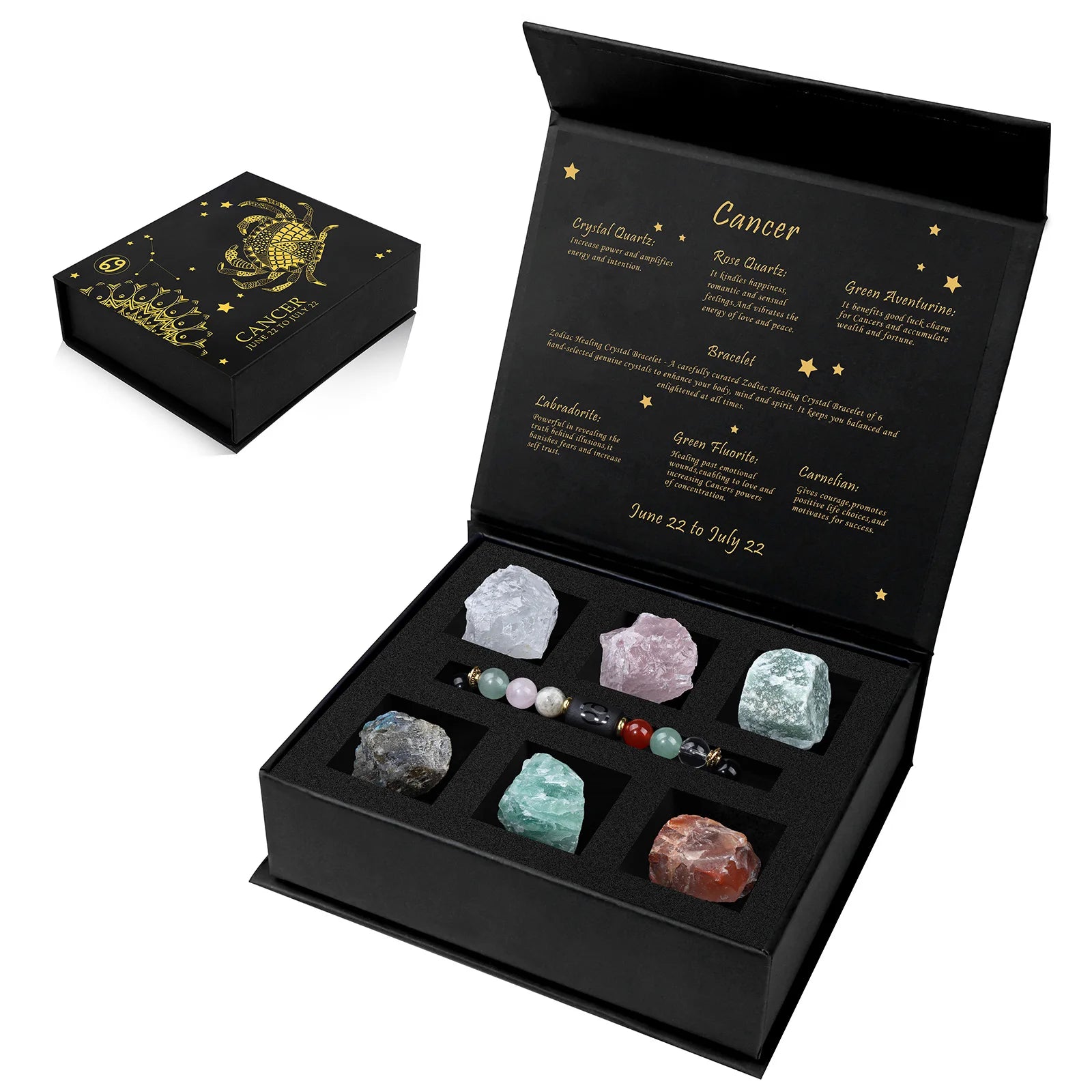 Crystal Alignment Zodiac Boxset + Bracelet