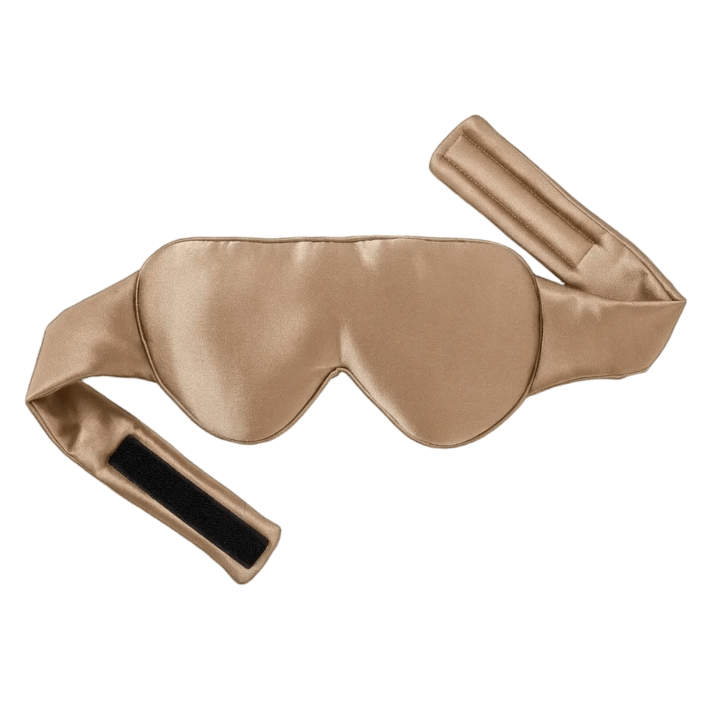 Dream Sleep Silk Eye Mask – Limited Edition Champagne Color