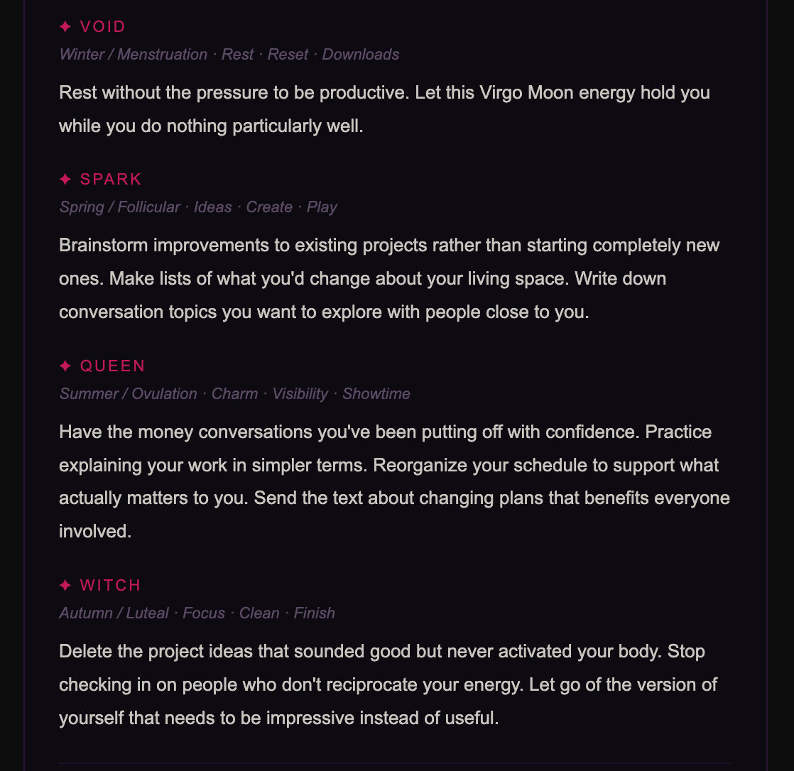 Witch Kitch Weekly: Attuned & Aligned