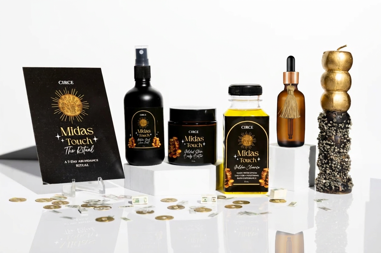 Midas Touch Ritual Collection | Abundance Set by Circe Boutique