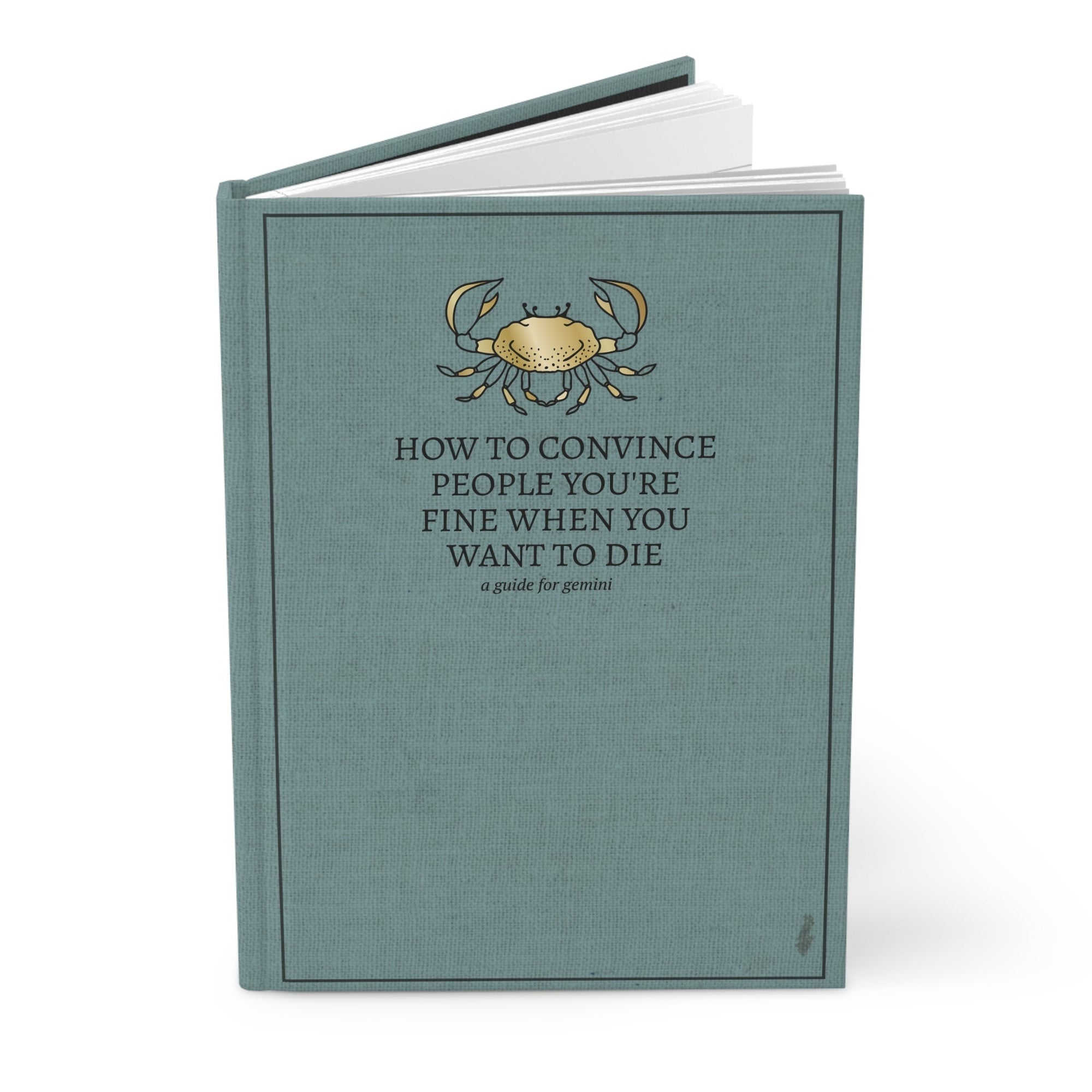 Sarcastic Astrology Journal for Cancer by Starry Skies Austin