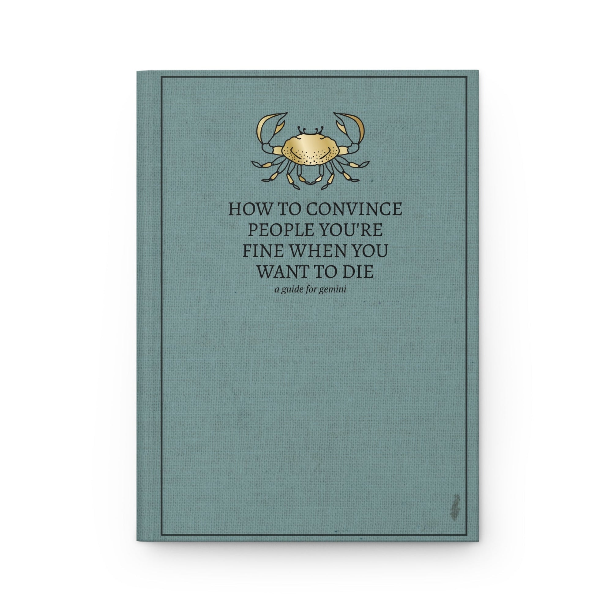 Sarcastic Astrology Journal for Cancer by Starry Skies Austin