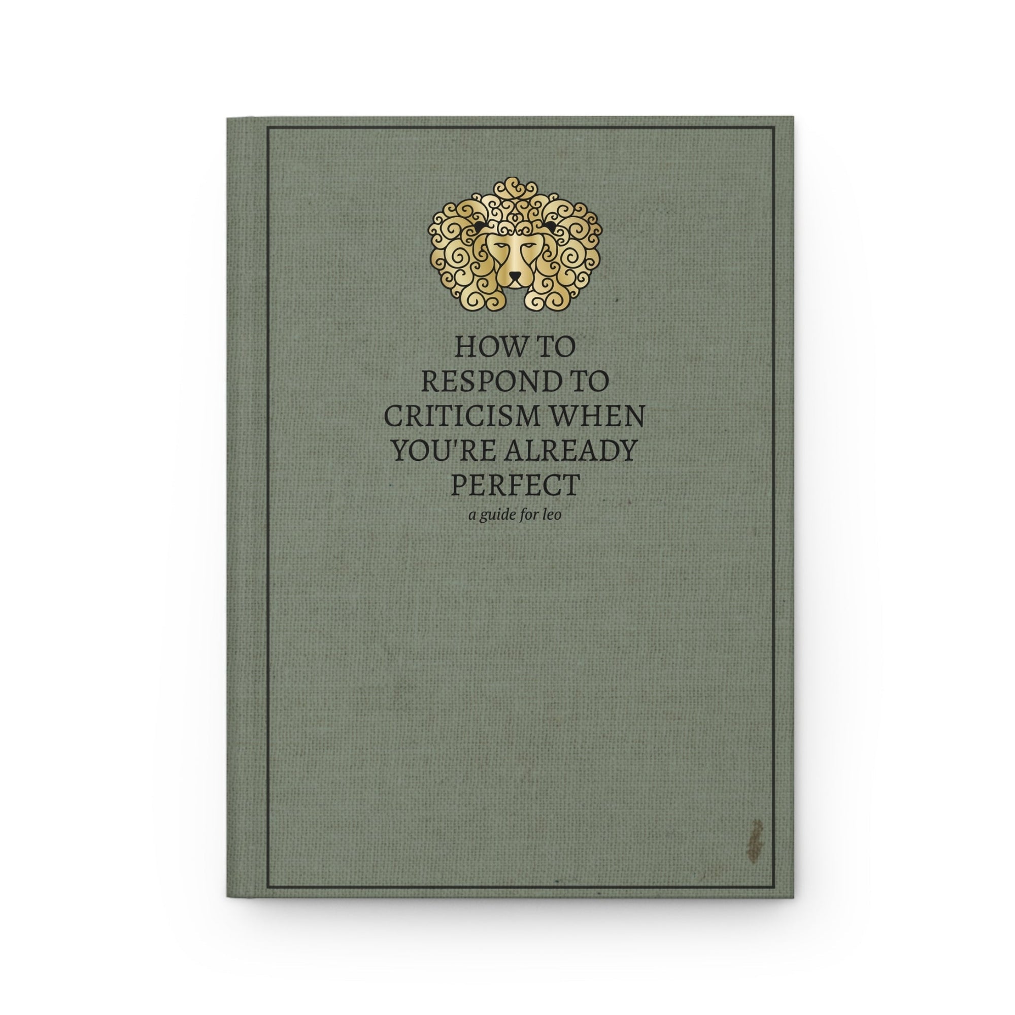 Sarcastic Astrology Journal for Leo