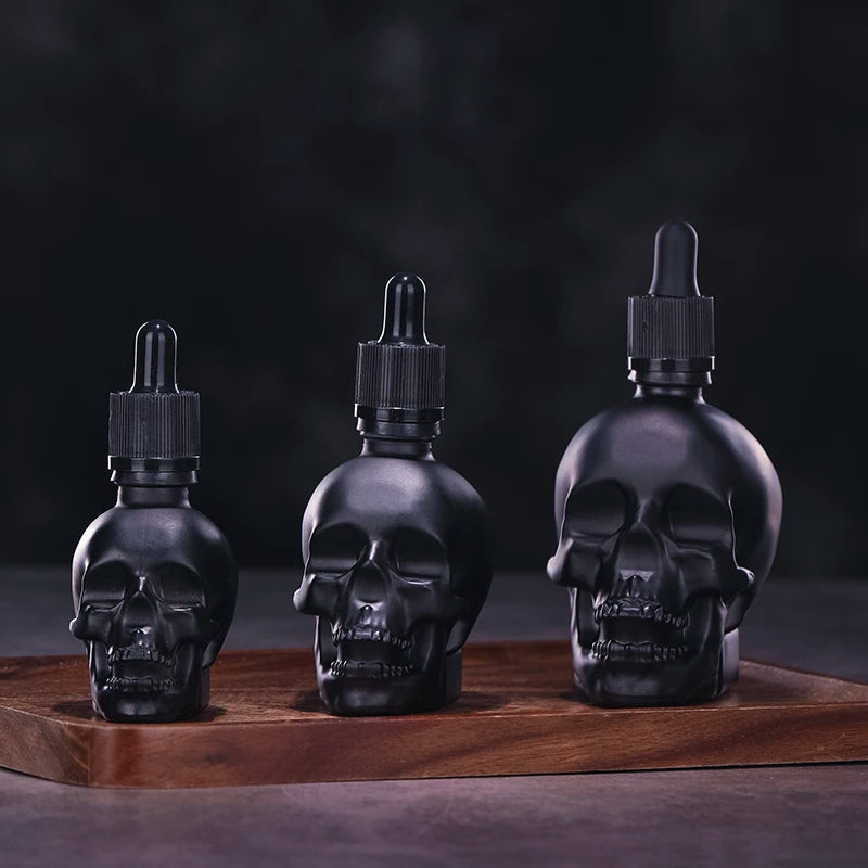 Skull Shaped Medicine Bottles