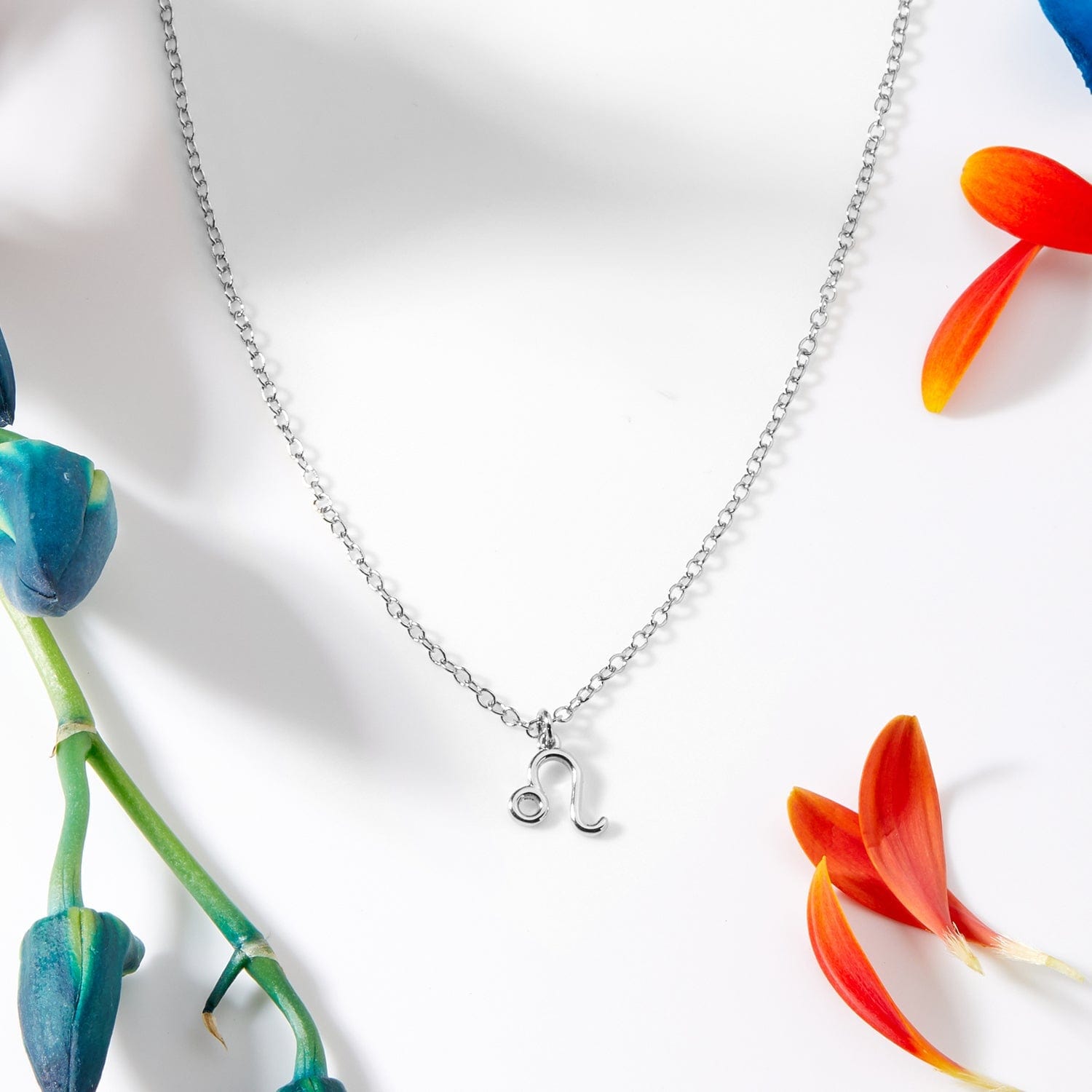 Starry Night Leo Zodiac Necklace