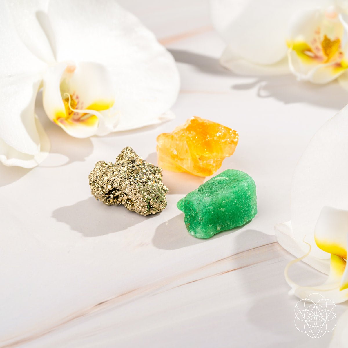 The Abundance Trio Crystal Set