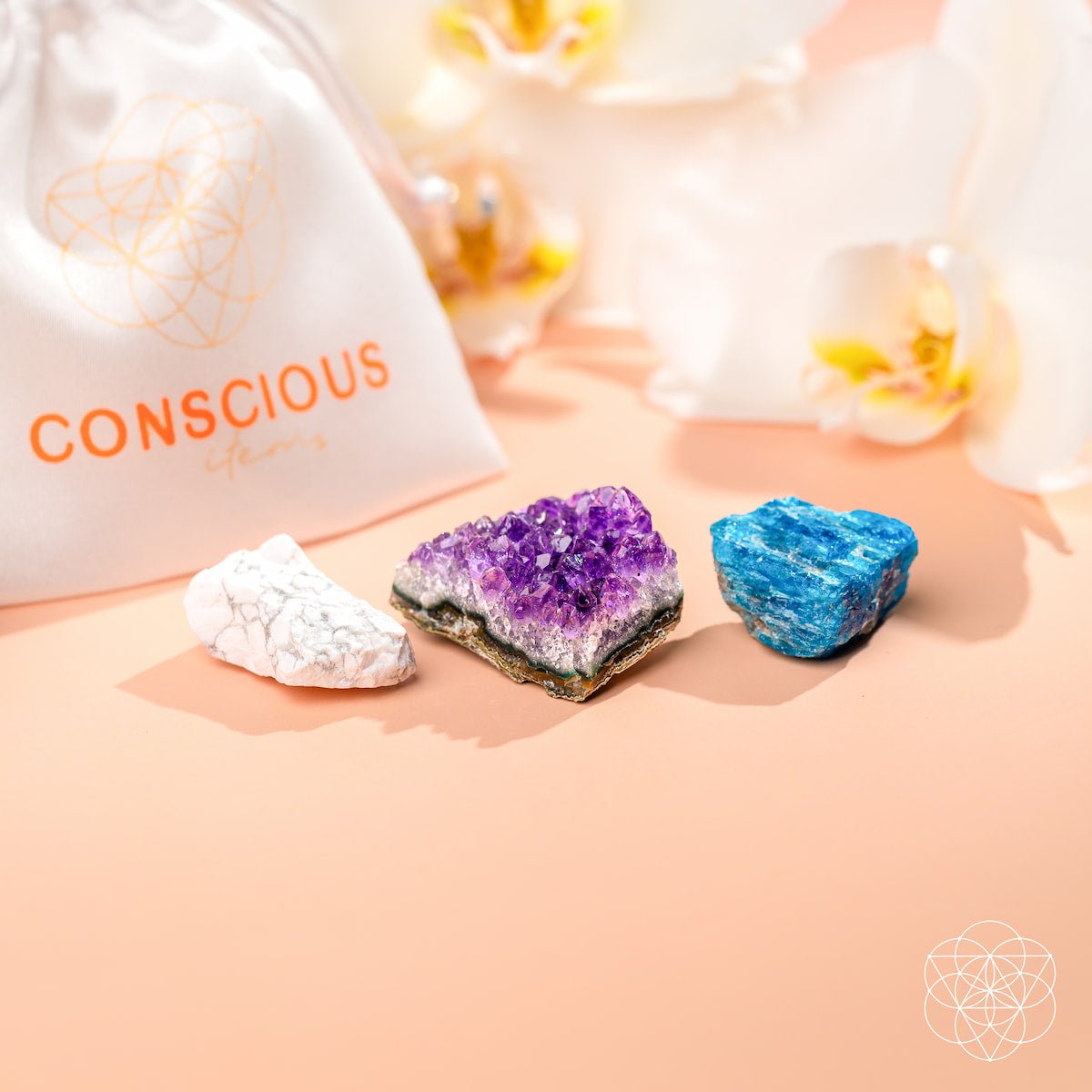 The Anti-Anxiety Crystal Trio Set