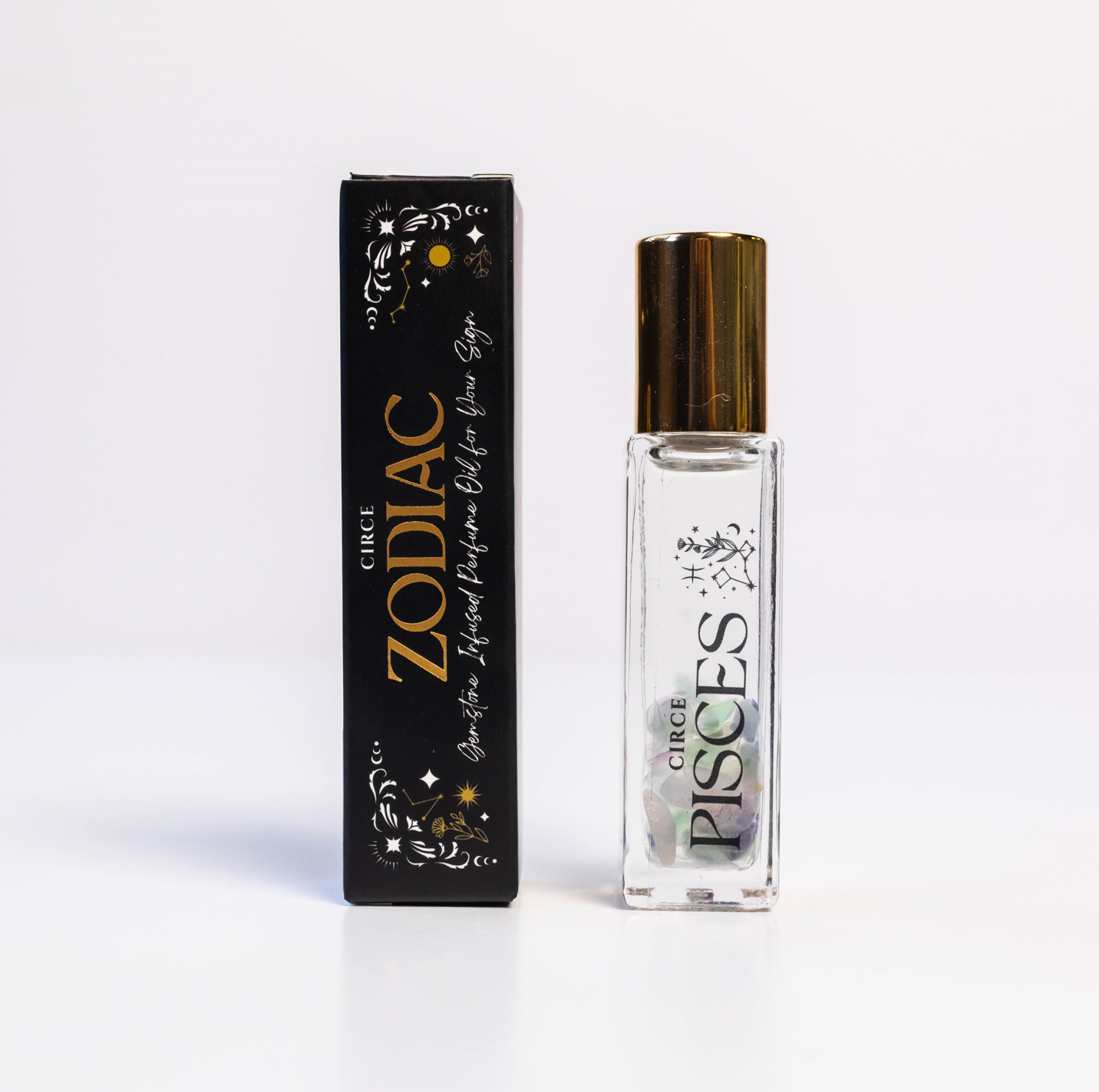 Zodiac Perfume Oil – 12 Gemstone‑Infused Zodiac Scents by Circe Boutique