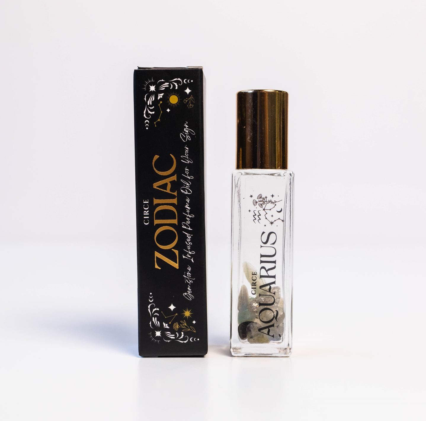 Zodiac Perfume Oil – 12 Gemstone‑Infused Zodiac Scents by Circe Boutique