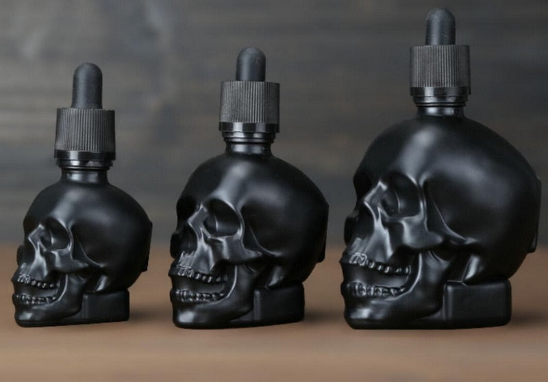 Skull Shaped Medicine Bottles