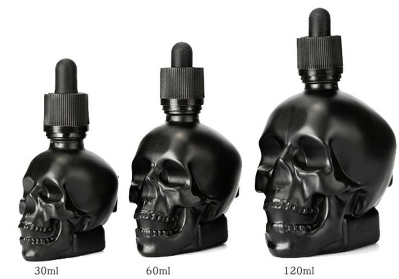 Skull Shaped Medicine Bottles