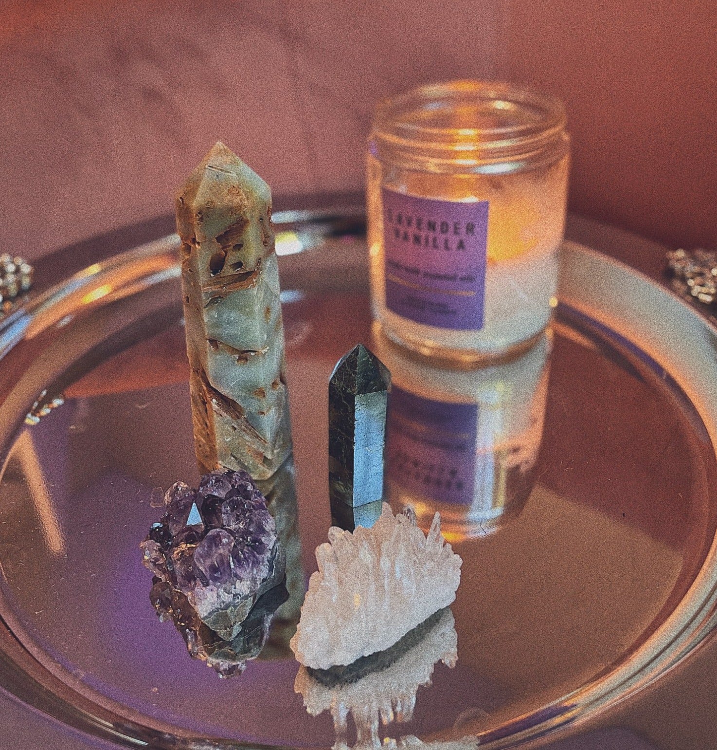Master Healer Quartz Crystal Cluster