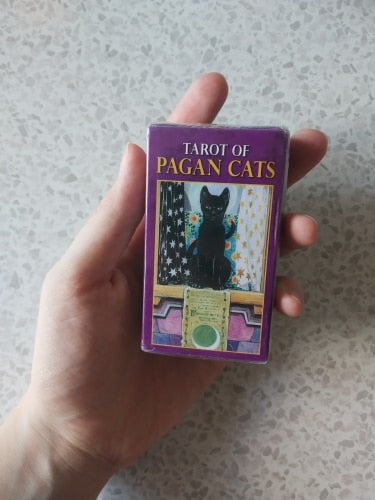 Tiny Pagan Cat Tarot Cards