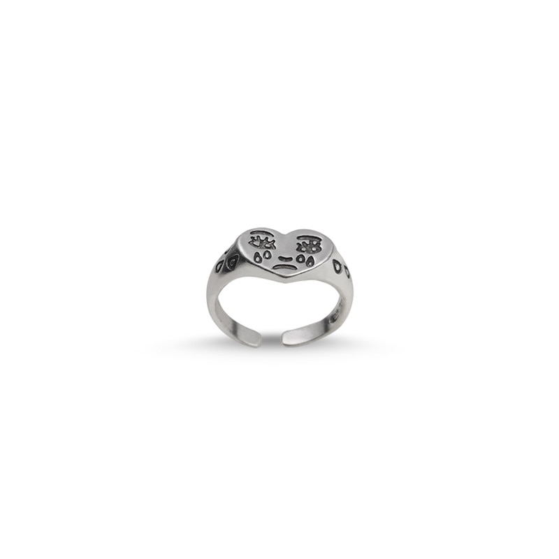 Crying Heart-shaped Ring