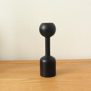 Gothic Post Modern Wood Candle Holders