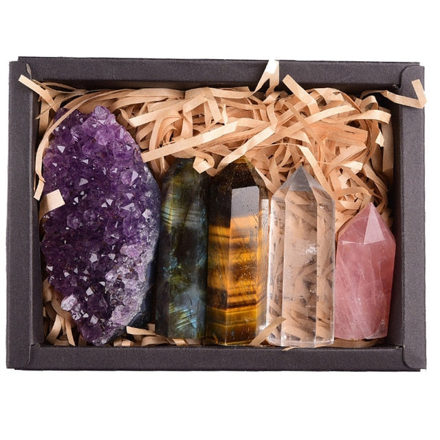 Starter Set of Crystals - Love and Abundance Spirit Set