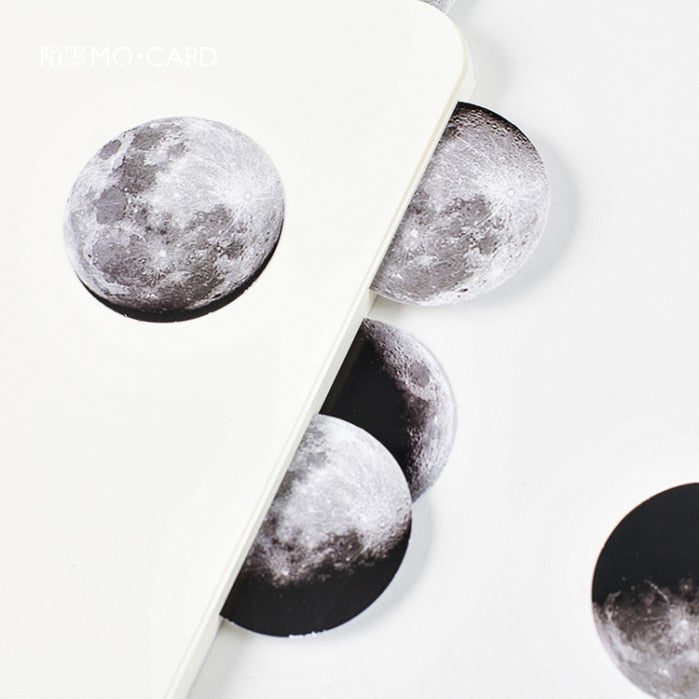 Moon Phase Paper Sticker