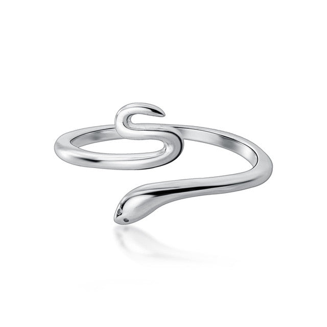 Sterling Silver Serpent Ring