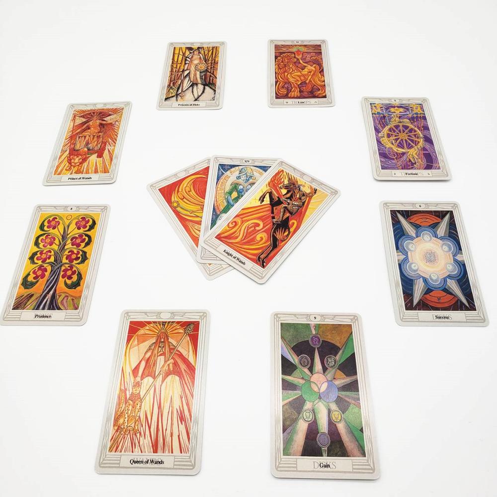Aleister Crowley Thoth Tarot Deck Large Size
