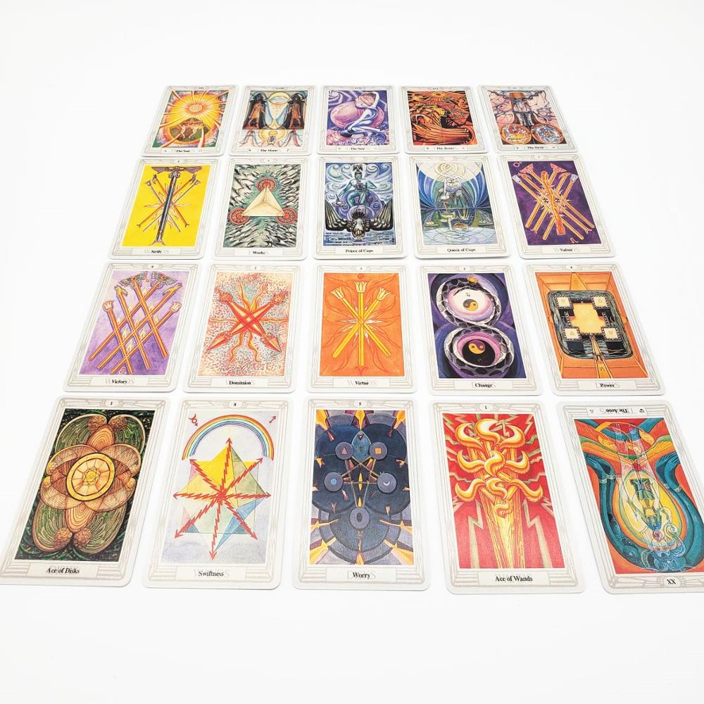 Aleister Crowley Thoth Tarot Deck Large Size