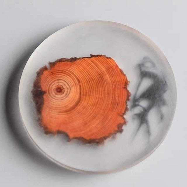 Forest Wood Resin Coasters