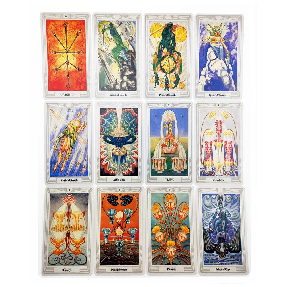 Aleister Crowley Thoth Tarot Deck Large Size