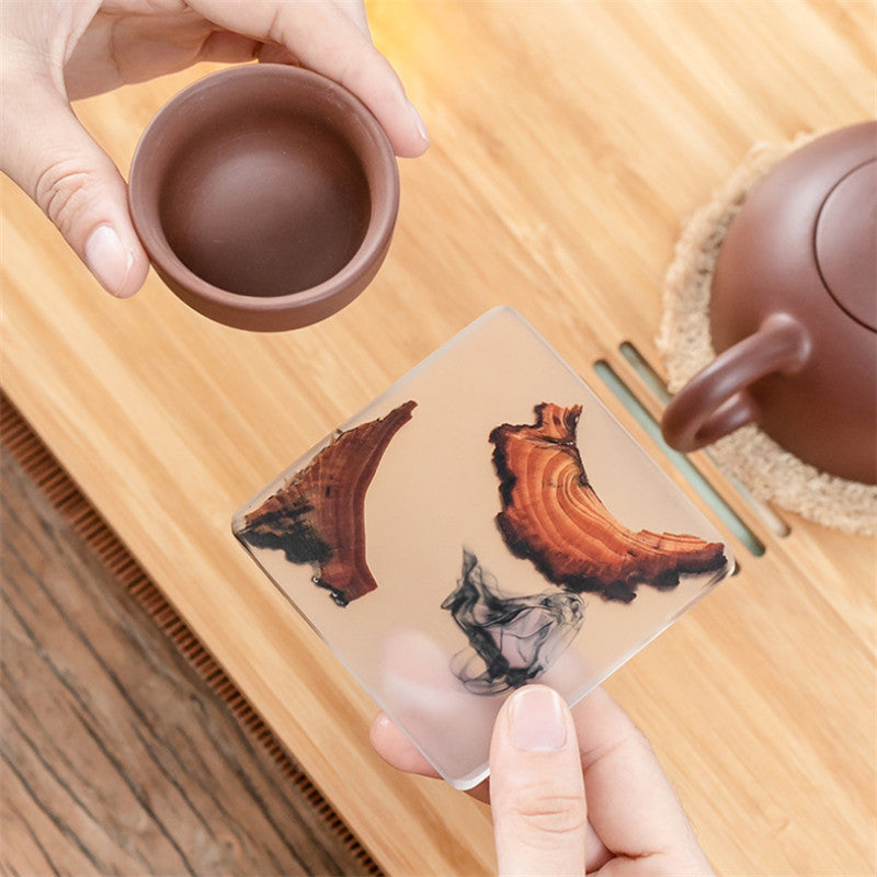 Forest Wood Resin Coasters